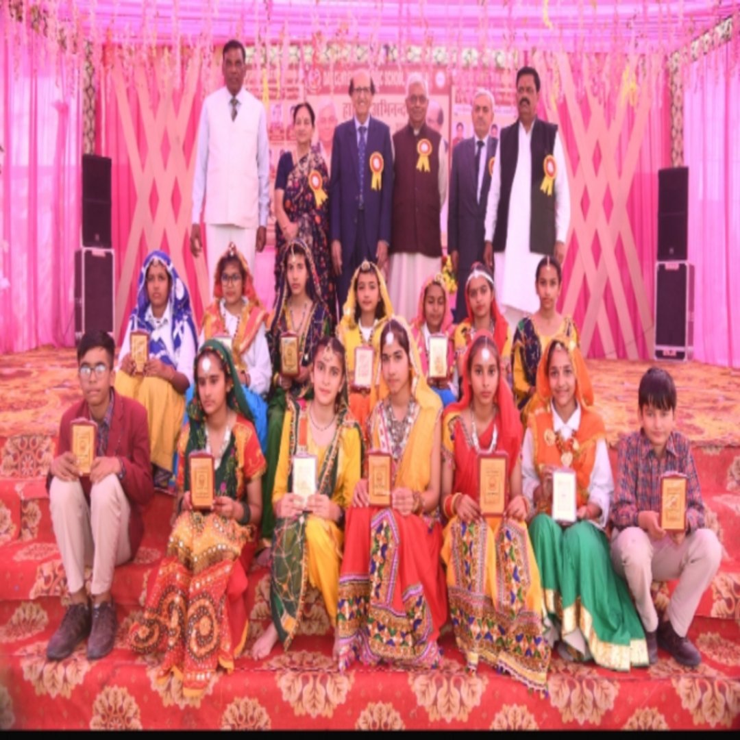 Spacious campus of Silver Bells Public School with modern architecture